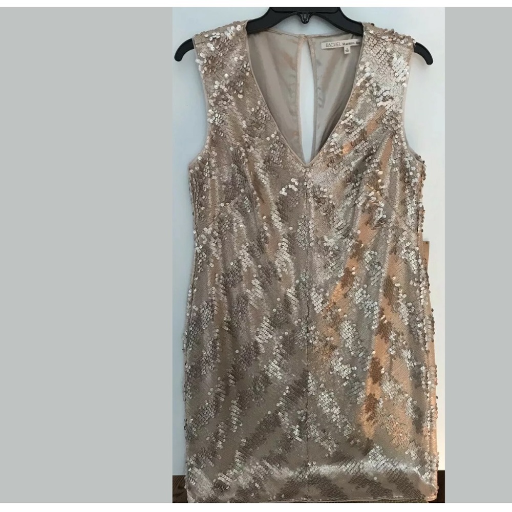 NWT RACHEL Rachel Roy sequined mini-dress, Size 4/6